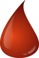 a drop of blob blood