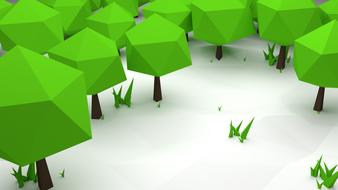 Tree Meadow Angular render