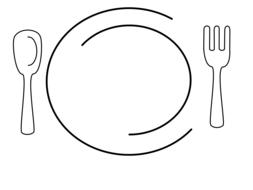 clipart of cutlery set