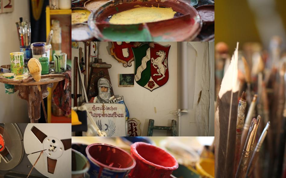Paint Brush Coat Of Arms