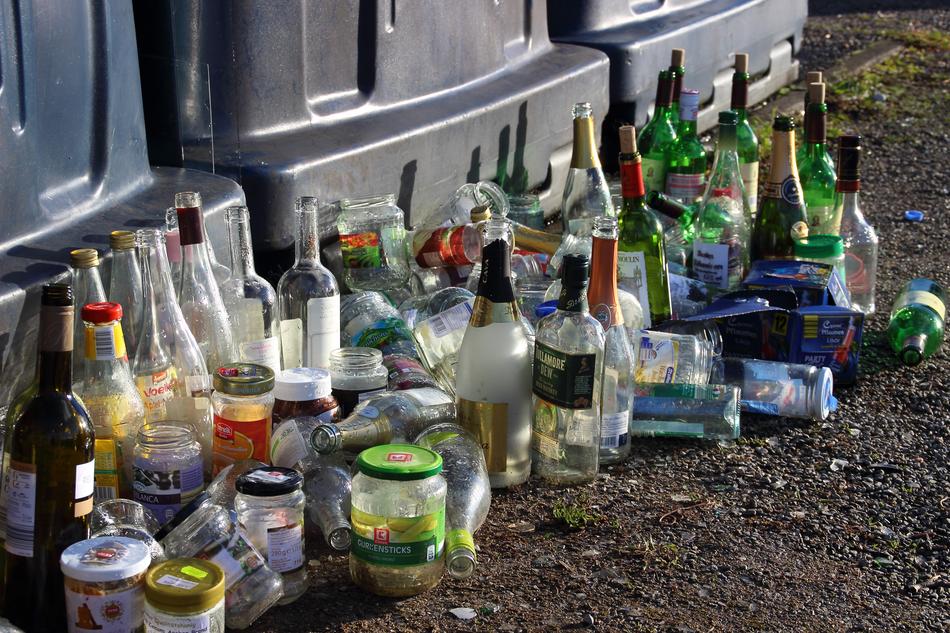 Glass Bottles Recycled