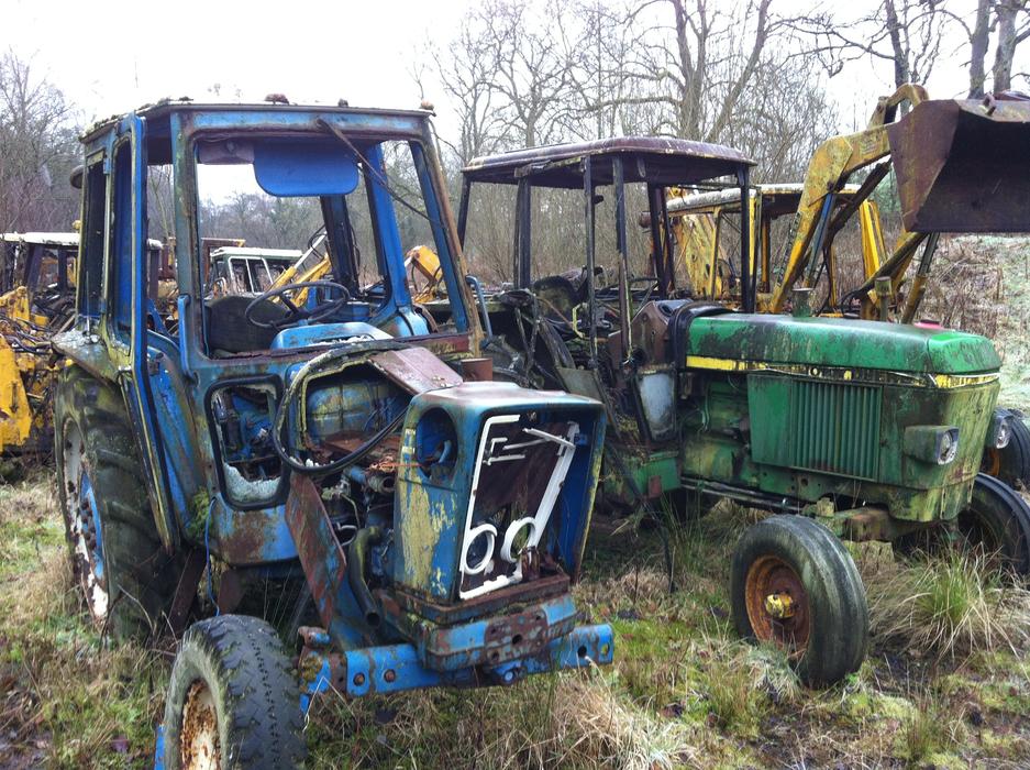 Tractor Rust Graveyard