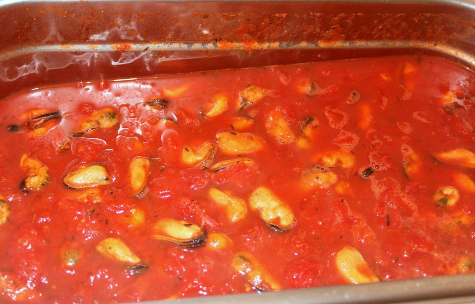 Red Sauce in pot