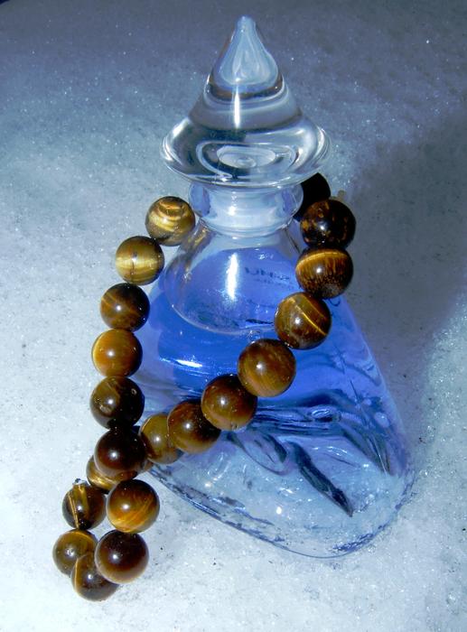 Bottle Blue Decoration