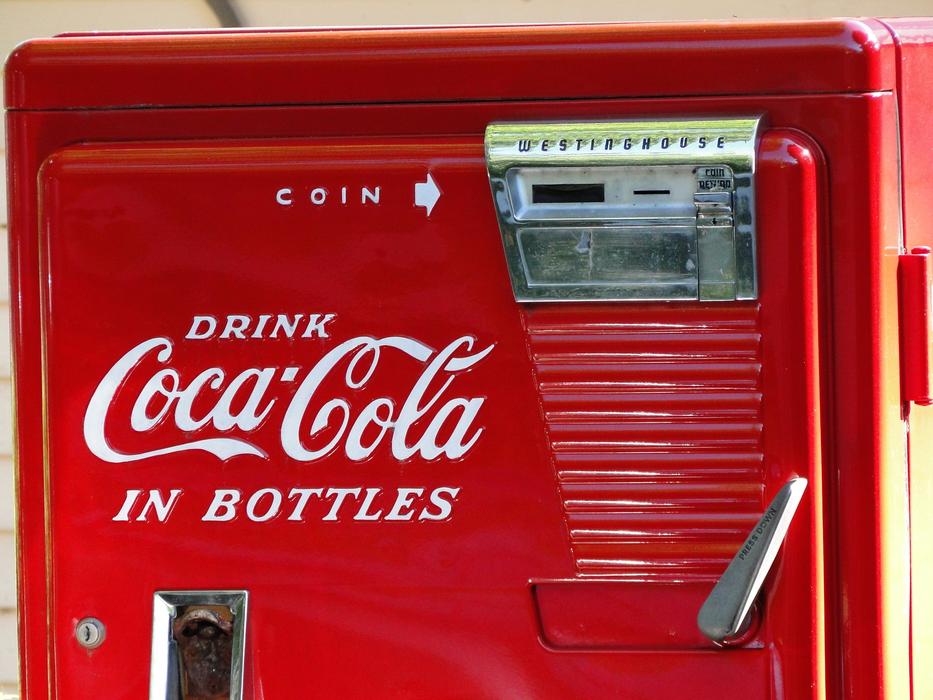 Vintage Coke Machine