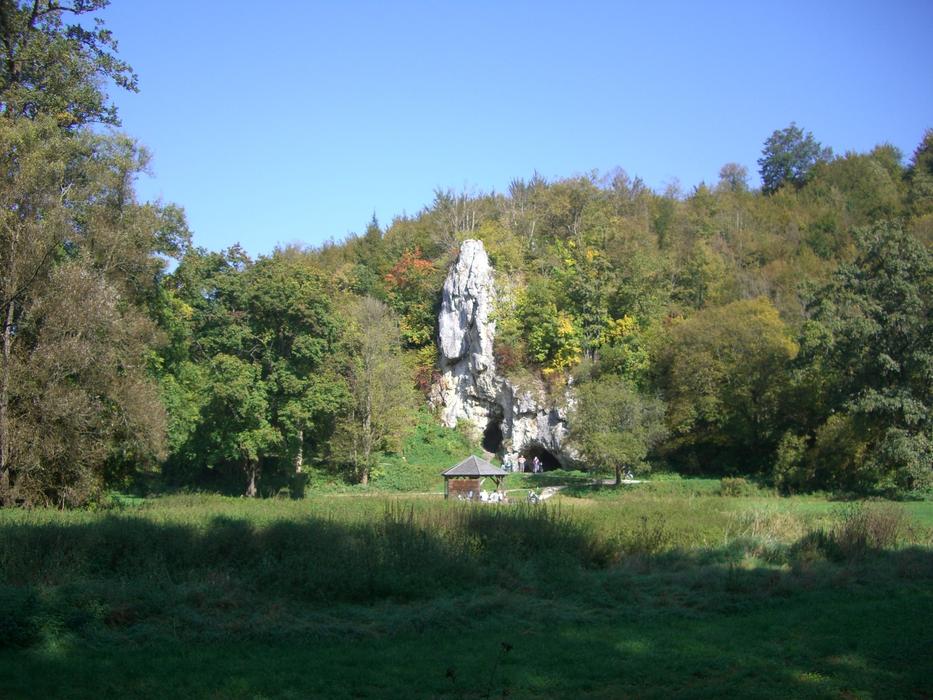 Fohlenhaus Cave Lonetal Swabian