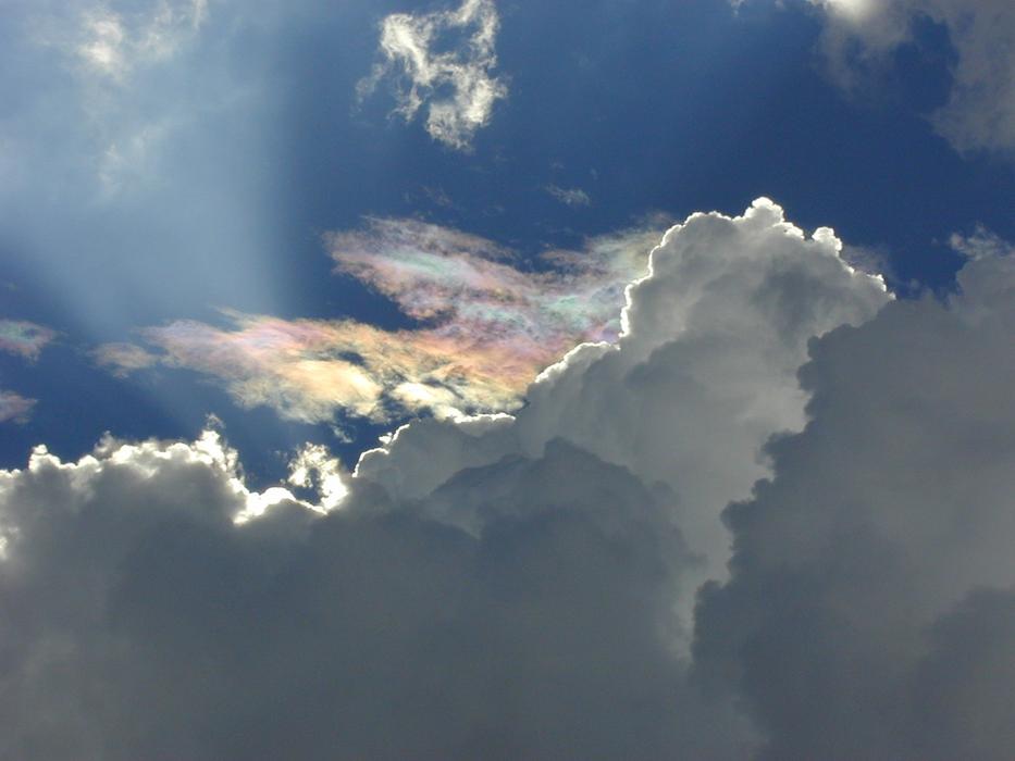 Cumulus Clouds Color Game