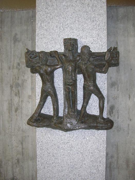 Way Of The Cross In Bronze Artist