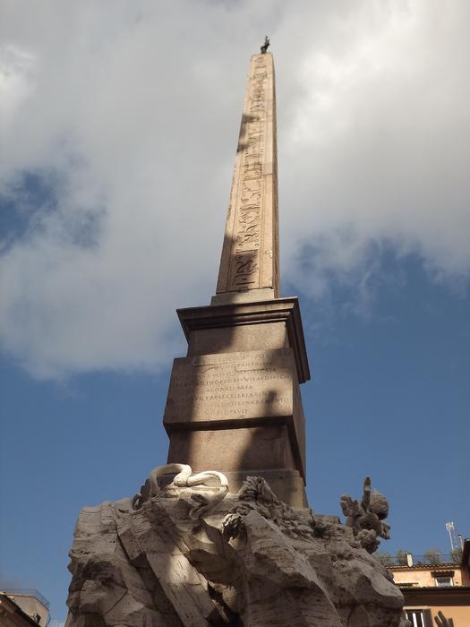 Fountain of the Four rivers in Rome