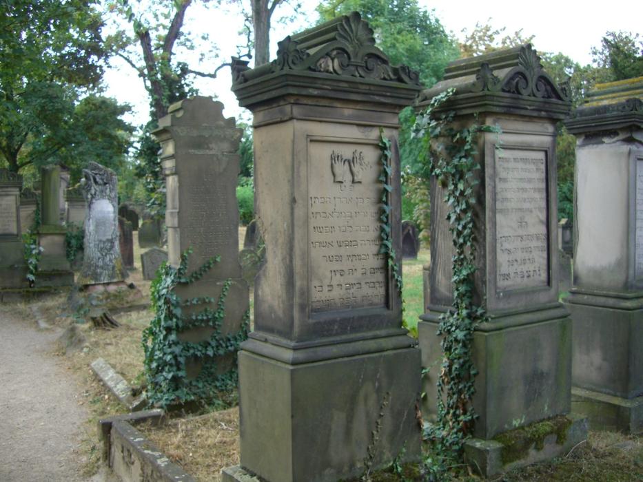 Grave Stones on Jewish Cemetery