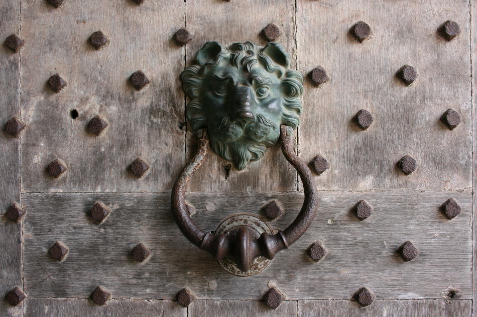 Knocker Lion Door Leeds