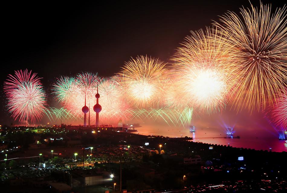 Kuwait Fireworks Display