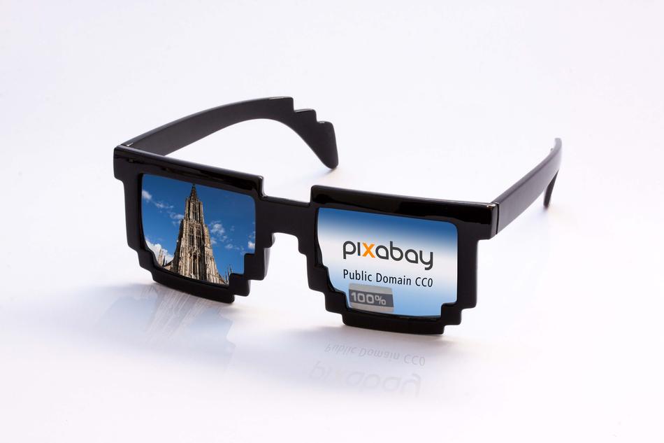 Sunglasses Pixelated Design
