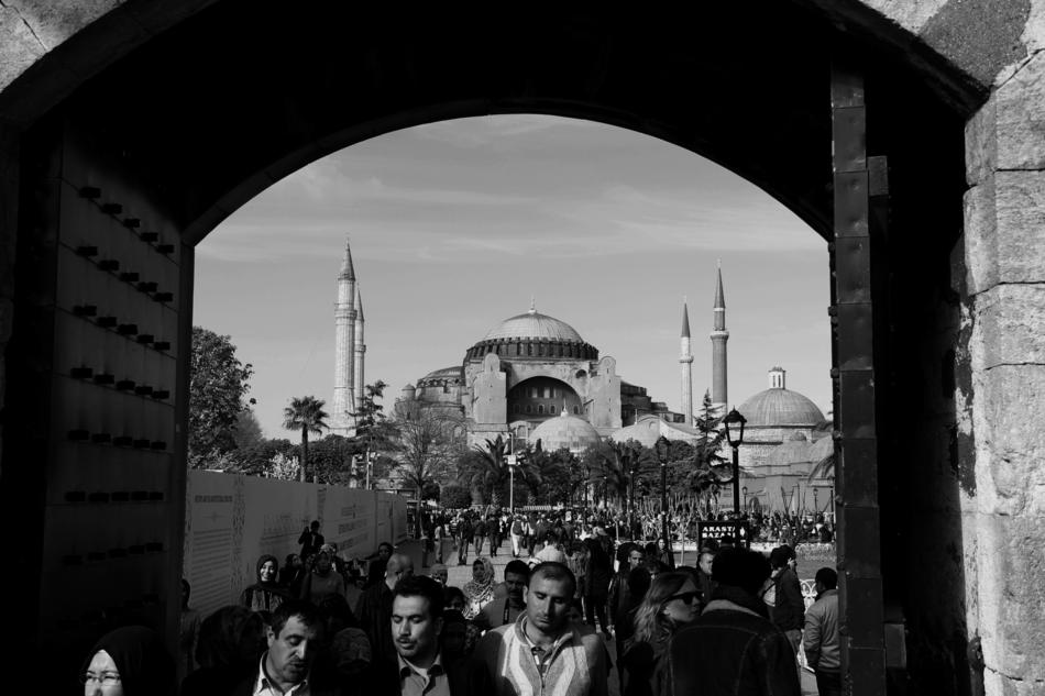 Hagia Sophia The Door Then
