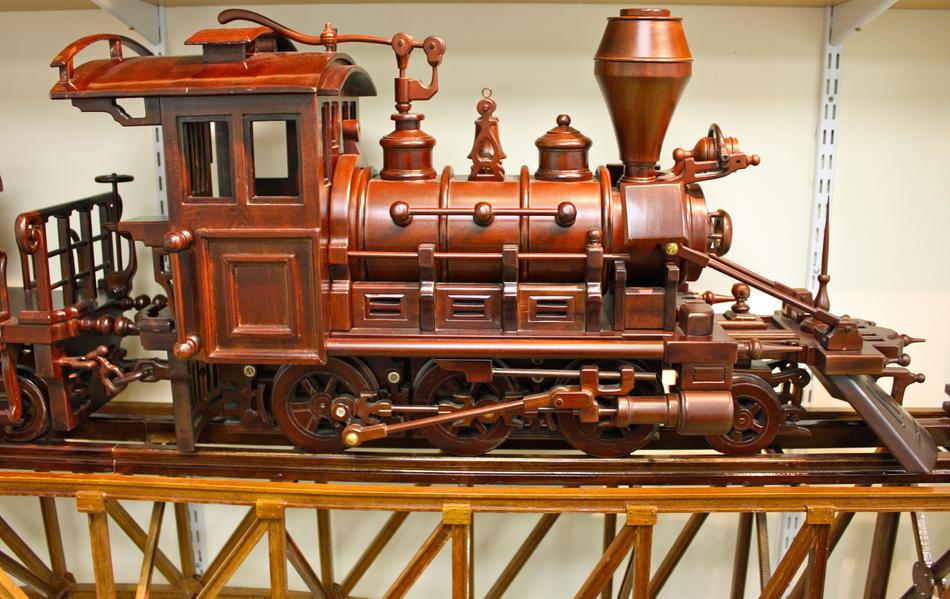 Model Train Wooden