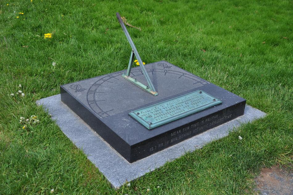 Sundial Halifax Public Gardens