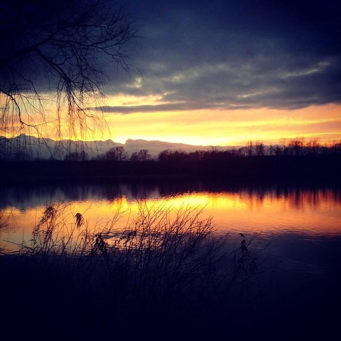 The romance of walking on the Vrbensky ponds