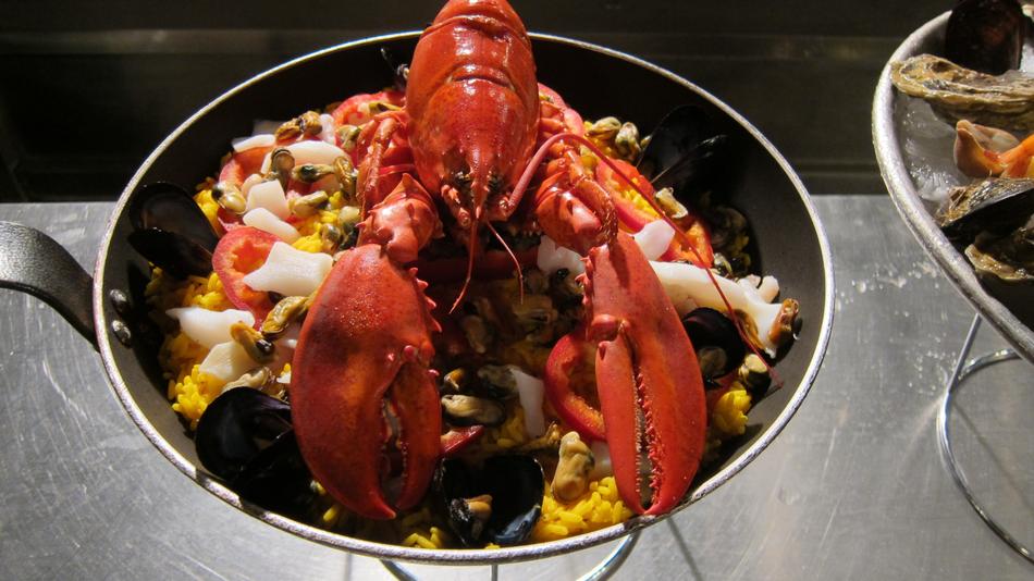 Paella Lobster Mussels