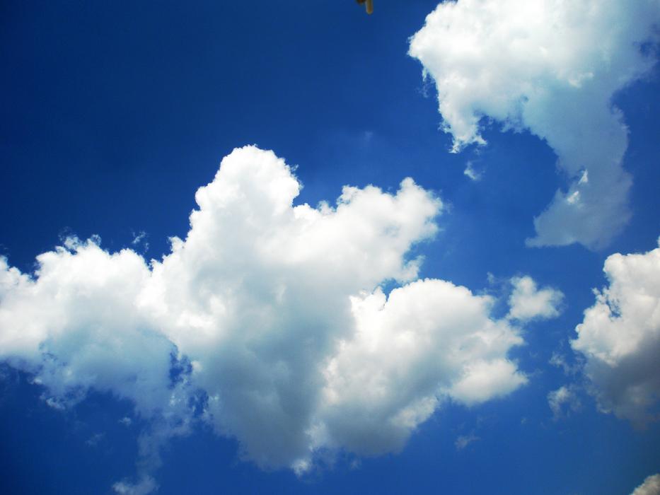 White Clouds Blue