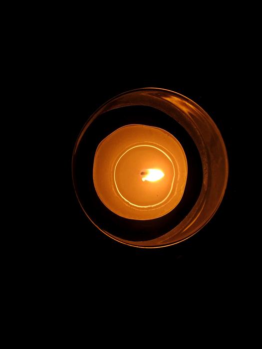 Candle Tealight Shining