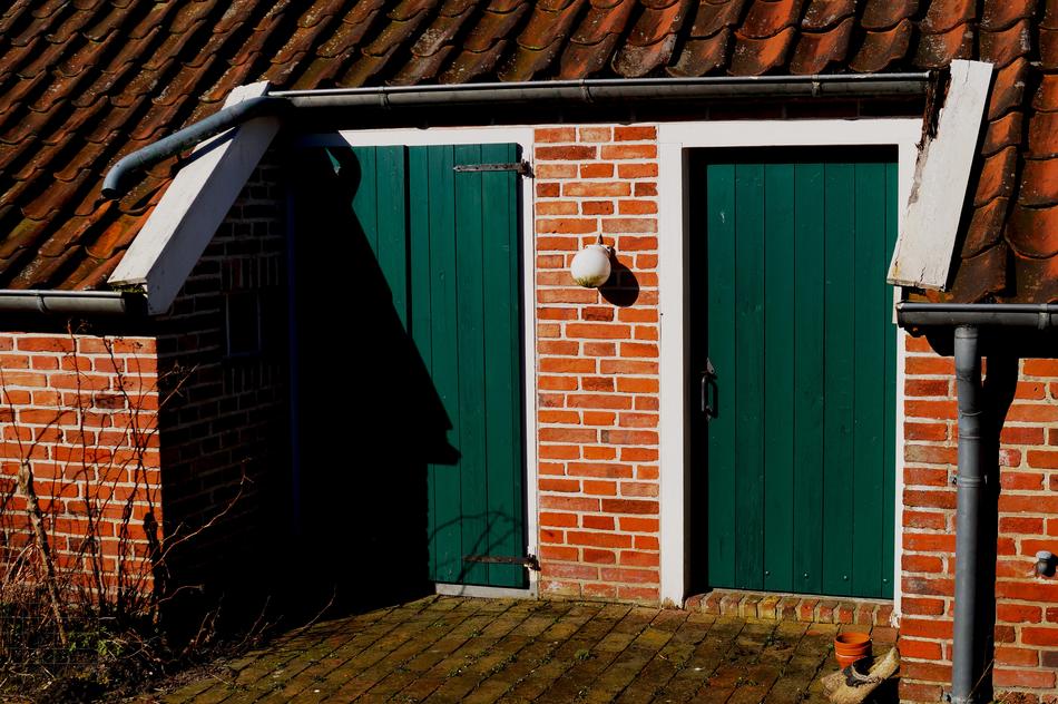 Old Fehnhaus Door Rear East Frisia