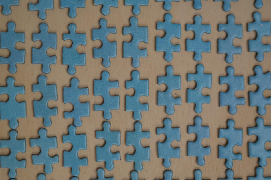 Puzzle Parts Piecing