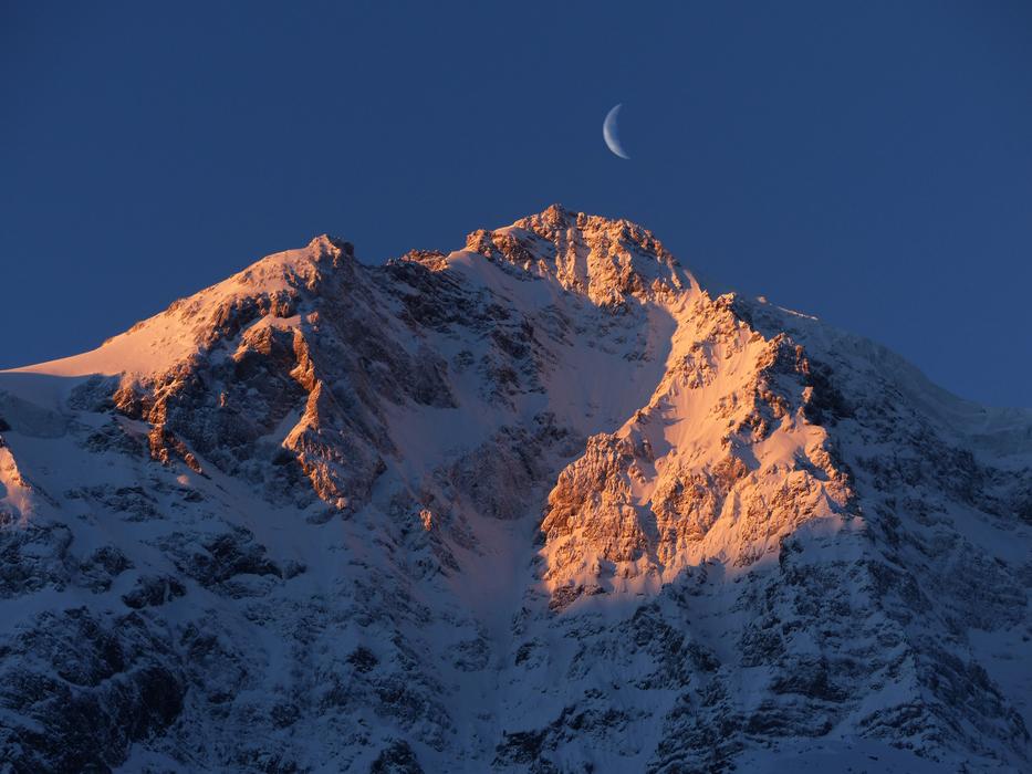 Solda Ortler Winter Snow South