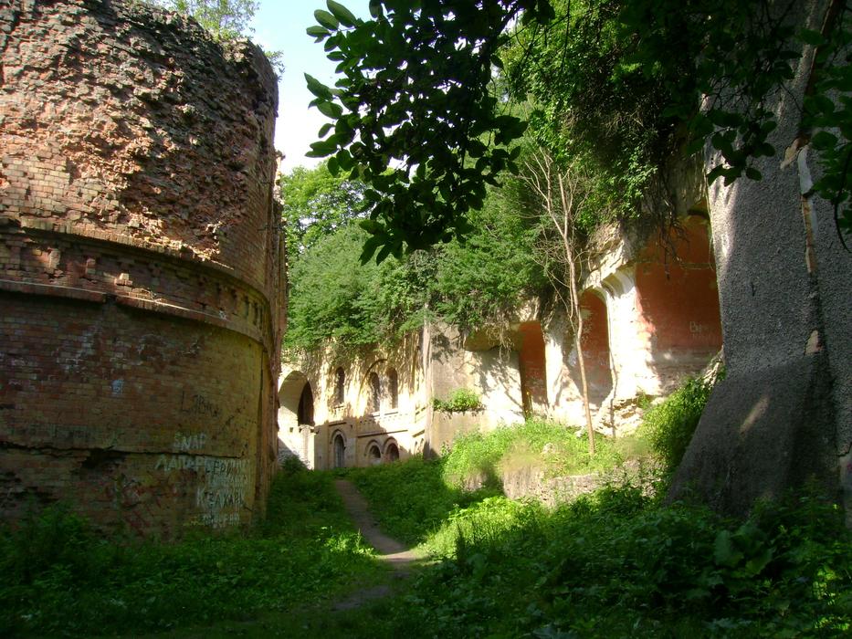 old fort in Tarakaniv, Ukraine