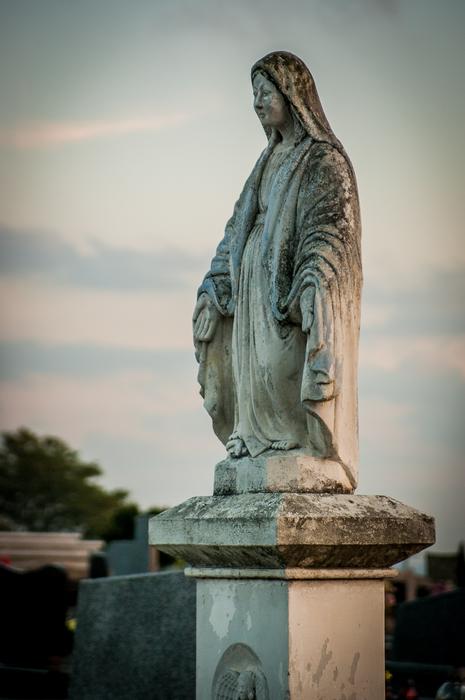 Cemetery Figure Old