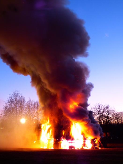Fire Burn Radio Winter