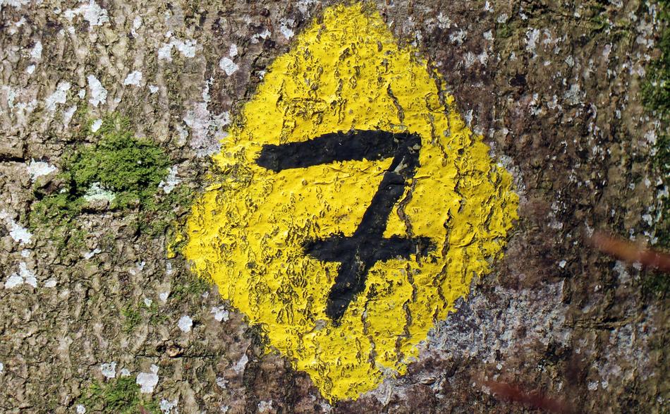 Trail Signpost Number