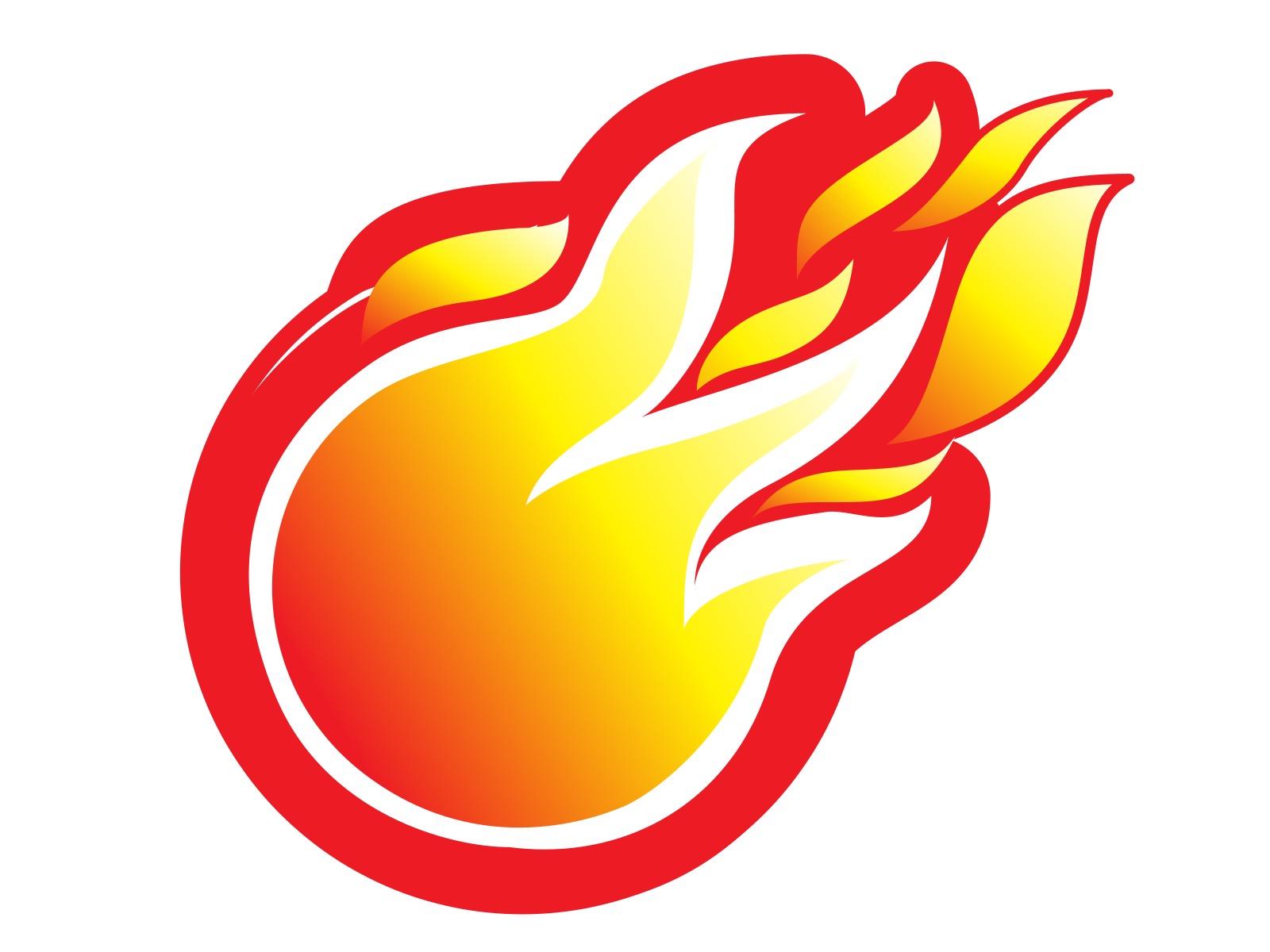Огненный шар логотип