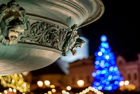 Bokeh photo of Christmas Decoration Lights