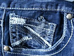 Jeans Pocket Clothing