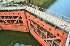 Water Canal Gate