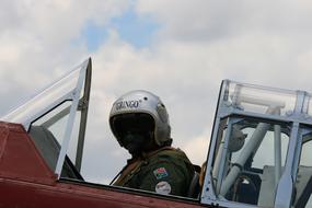 Aircraft Harvard Cockpit