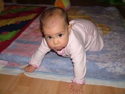 Infant Baby Kid crawl
