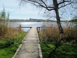 Lake Fishing Pier Relax