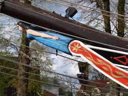 Figurehead on ship Friederike Of Papenburg