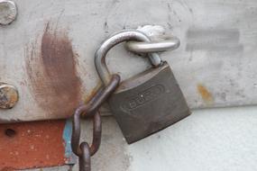 metal Castle Padlock