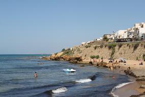 The Coast Sicily A View Of Sea