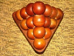 Wooden Round Ornament