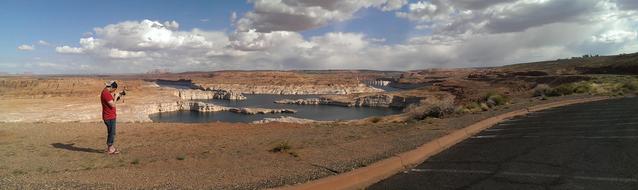 Photographer at Lake Powell