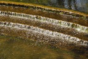 Water Staircase Lake Pond