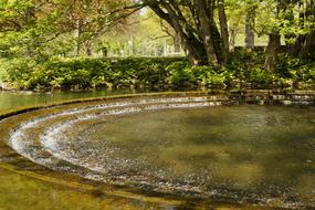 Water Staircase Lake Pond