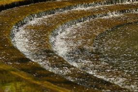 Water Staircase Lake Pond