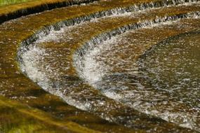 Water Staircase Lake Pond