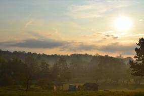 Sun Clouds Morning