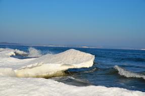 Ice Floes Baltic Sea