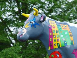 Cow Figure Statue
